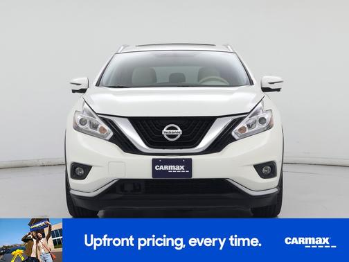 White 2018 Nissan Murano Platinum