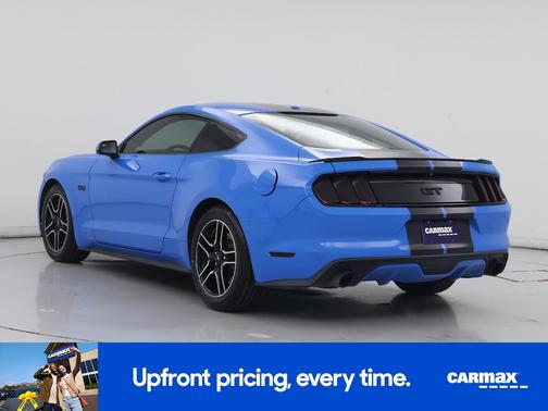 Blue 2017 Ford Mustang GT Premium