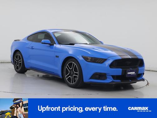 Blue 2017 Ford Mustang GT Premium