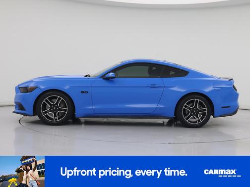 Blue 2017 Ford Mustang GT Premium