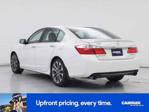 White 2014 Honda Accord Sport