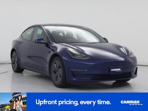 Blue 2023 Tesla Model 3