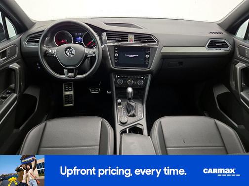 Gray 2021 Volkswagen Tiguan SE R-Line Black