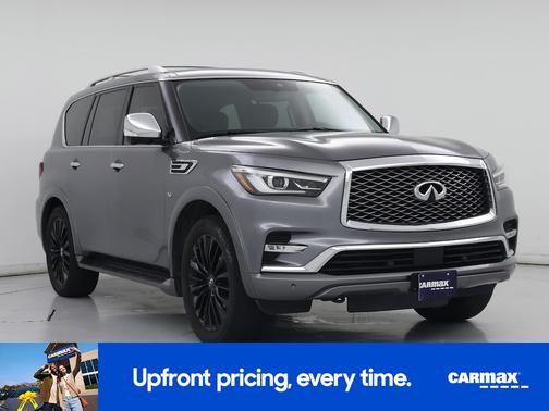 Gray 2019 INFINITI QX80 Luxe
