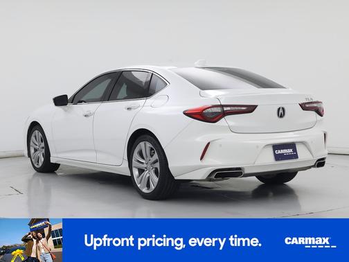 White 2023 Acura TLX Technology