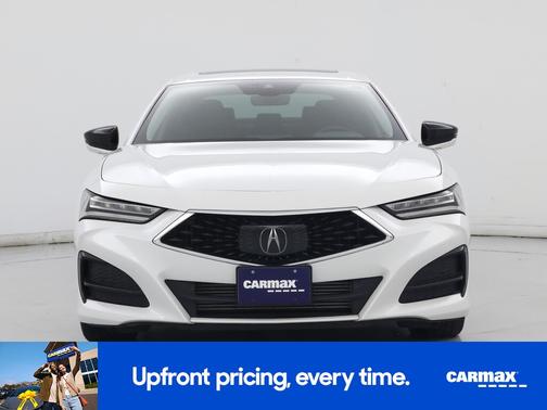 White 2023 Acura TLX Technology