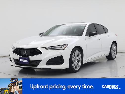 White 2023 Acura TLX Technology