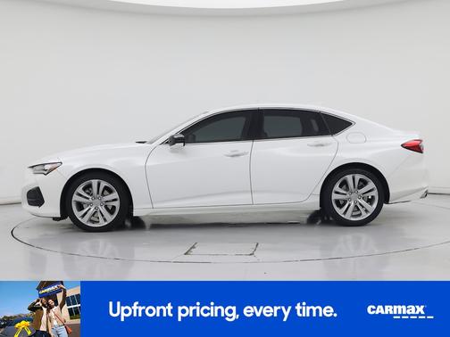 White 2023 Acura TLX Technology