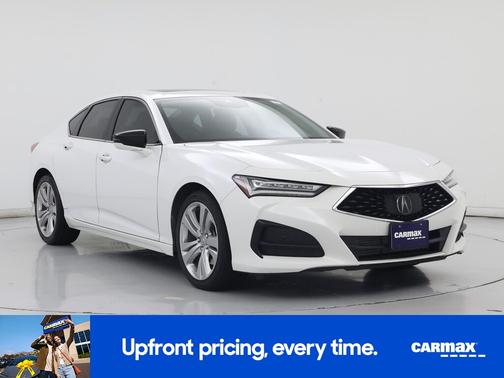 White 2023 Acura TLX Technology