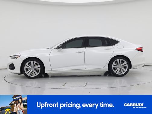 White 2023 Acura TLX Technology