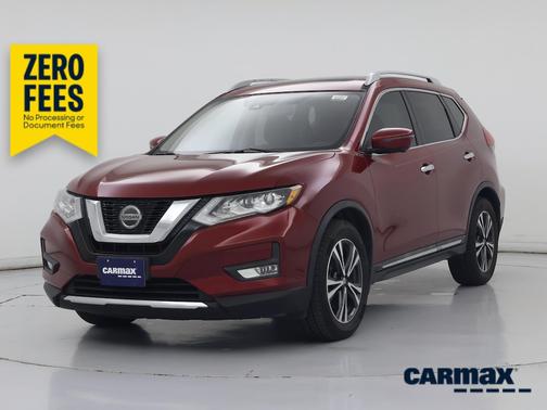 Burgundy 2018 Nissan Rogue SL