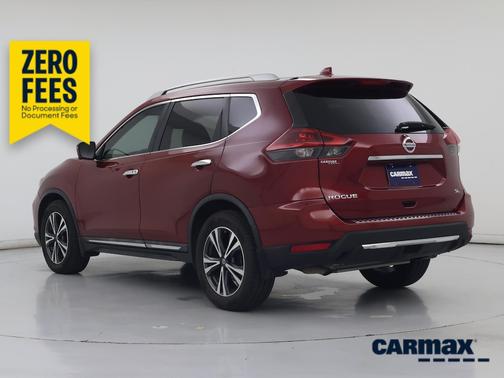 Burgundy 2018 Nissan Rogue SL