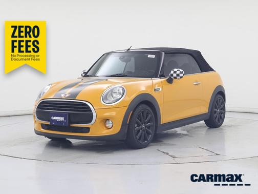 Orange 2018 MINI Convertible