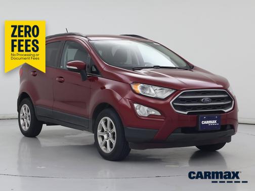 Red 2021 Ford EcoSport SE