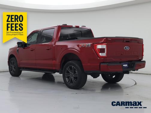Red 2022 Ford F-150 Lariat