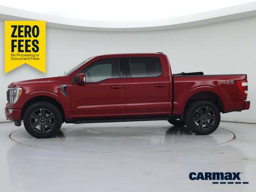 Red 2022 Ford F-150 Lariat