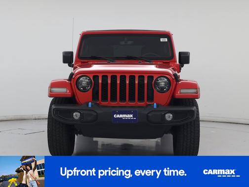 Red 2022 Jeep Wrangler Unlimited 4xe Unlimited Sahara