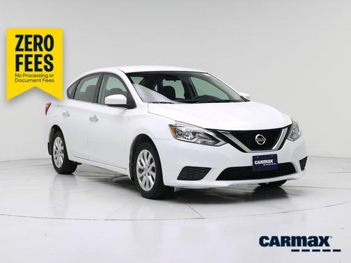White 2017 Nissan Sentra SV