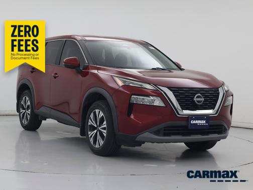 Red 2023 Nissan Rogue SV