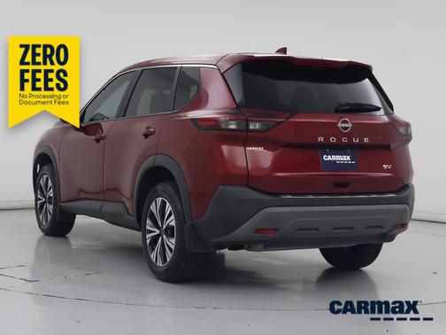 Red 2023 Nissan Rogue SV