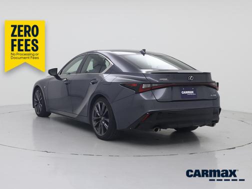 Gray 2022 Lexus IS 350 F-Sport