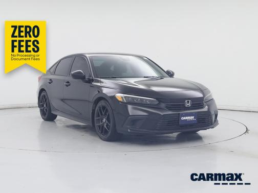 Black 2022 Honda Civic Sport