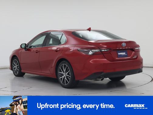 Red 2024 Toyota Camry Hybrid XLE
