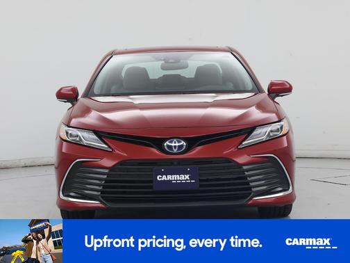Red 2024 Toyota Camry Hybrid XLE