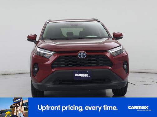 Burgundy 2022 Toyota RAV4 Hybrid XLE Premium