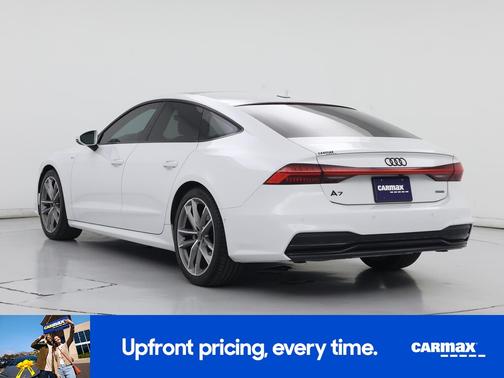White 2021 Audi A7 Premium Plus