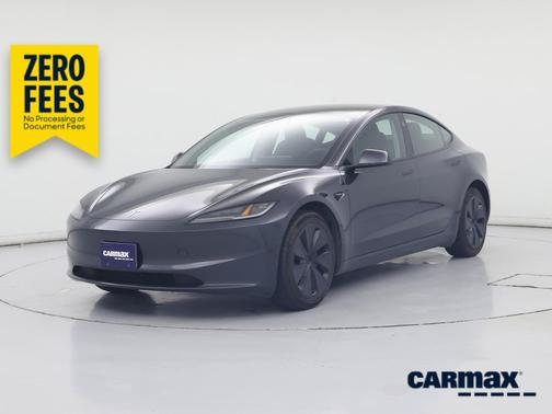 Gray 2025 Tesla Model 3 Long Range