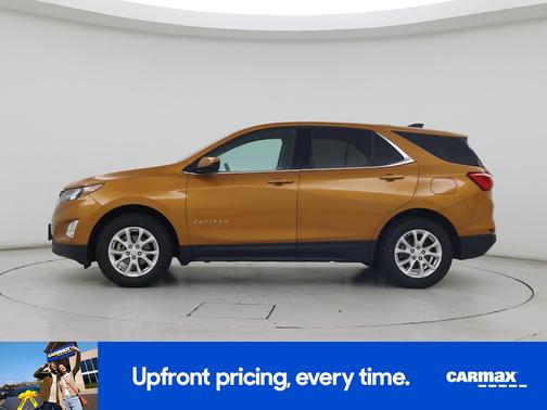 Orange 2018 Chevrolet Equinox LT