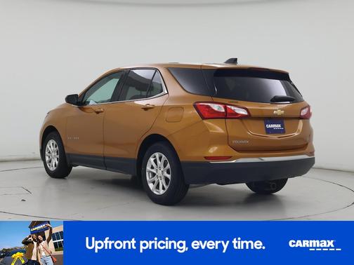 Orange 2018 Chevrolet Equinox LT