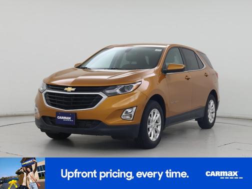 Orange 2018 Chevrolet Equinox LT