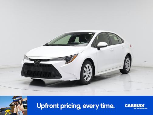 White 2021 Toyota Corolla LE