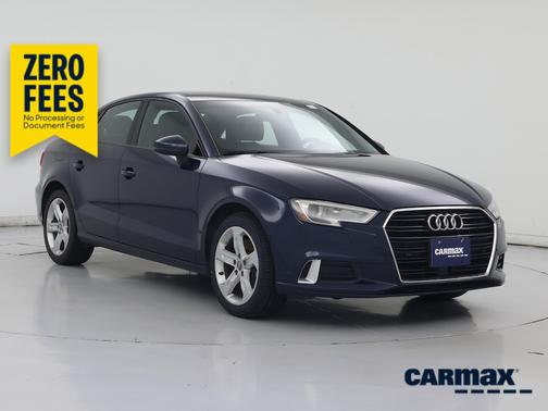 Blue 2018 Audi A3 Premium