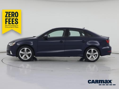 Blue 2018 Audi A3 Premium