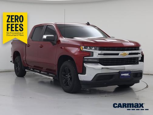 Burgundy 2021 Chevrolet Silverado 1500 LT