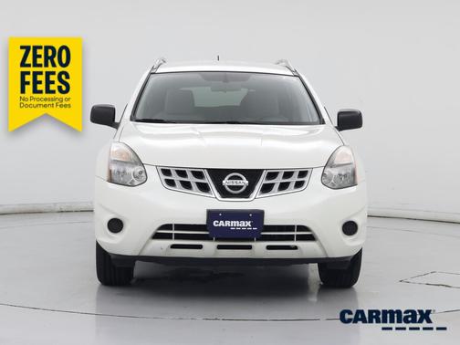White 2015 Nissan Rogue Select S