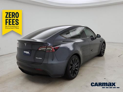 Gray 2023 Tesla Model Y Performance