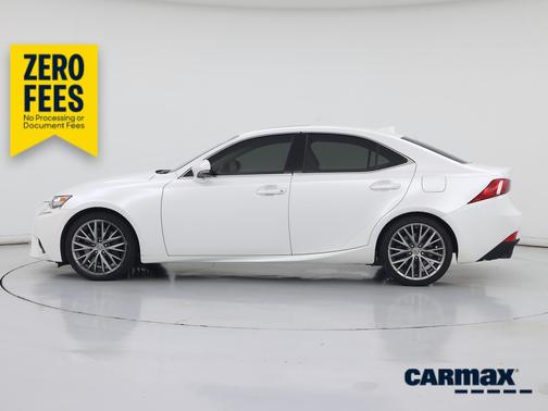 White 2016 Lexus IS 300