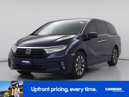 Blue 2021 Honda Odyssey EX-L