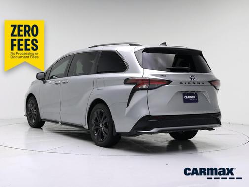 Silver 2021 Toyota Sienna XSE