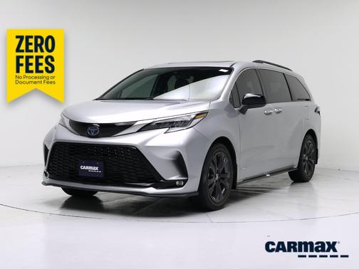Silver 2021 Toyota Sienna XSE