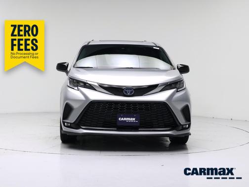 Silver 2021 Toyota Sienna XSE