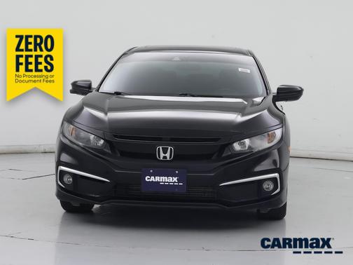 Black 2019 Honda Civic EX