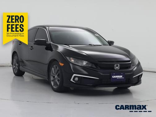 Black 2019 Honda Civic EX