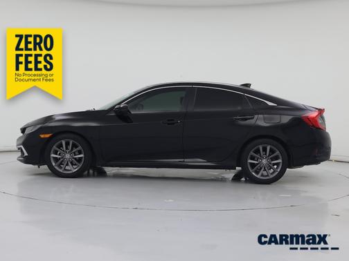 Black 2019 Honda Civic EX