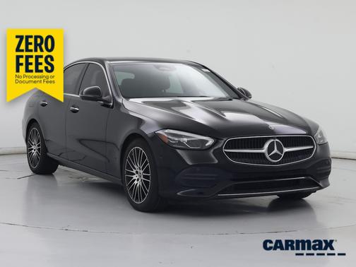 Black 2022 Mercedes-Benz C-Class