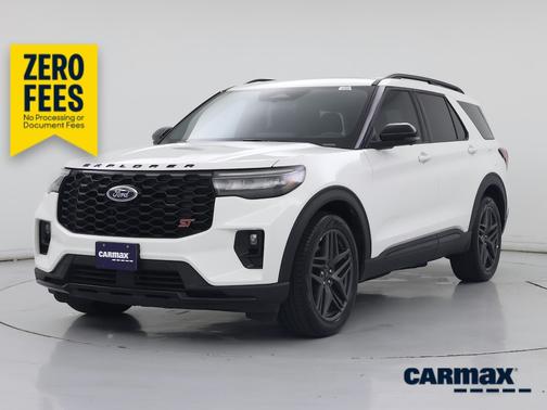 White 2025 Ford Explorer ST